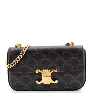 Celine Triomphe Chain Shoulder Bag #240386C22B